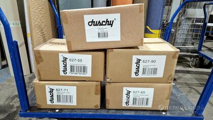 Ca: 50st duschdraperier (Blandade motiv)