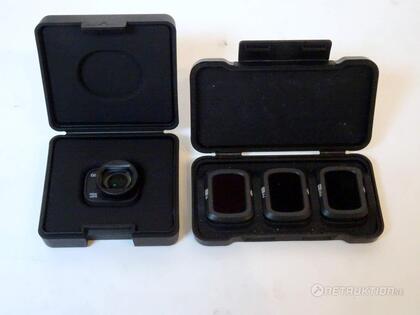DJI wide lens & ND filter