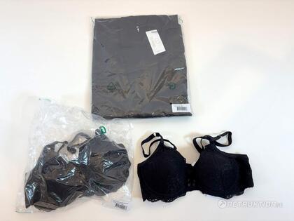 Kimono & Padded Strap Bra, stl: XS & 70A