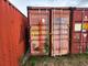 Container 40" High, skada