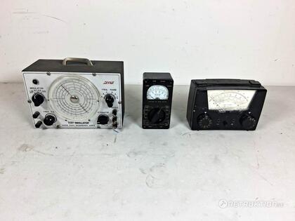 Äldre testinstrument, 3st