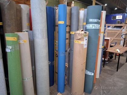 Linoleum matta, 17kvm