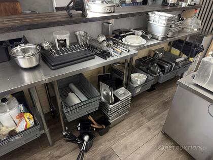 Kantiner, redskap, mixer, mm Kantiner, redskap, mixer, mm