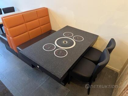 Elektriskt hotpot bord 4 platser inkl stolar