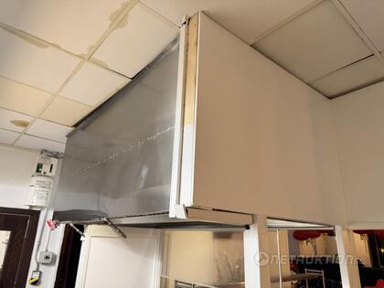 Fläktkåpa med Def släcksystem, 89x215x120cm