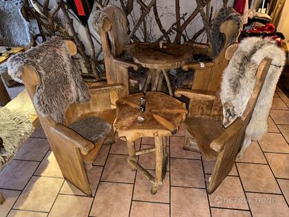 Bord & stolar, träsrustikt  (3)