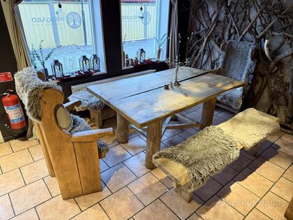 Bord, stolar & bänkar, träsrustikt  (4)