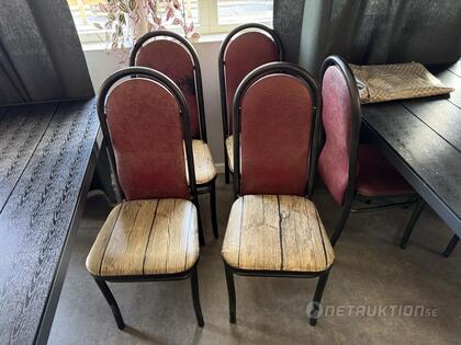 Stol med galonklädsel, 35st