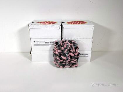 BUBS, raspberry salty licorice, foam
