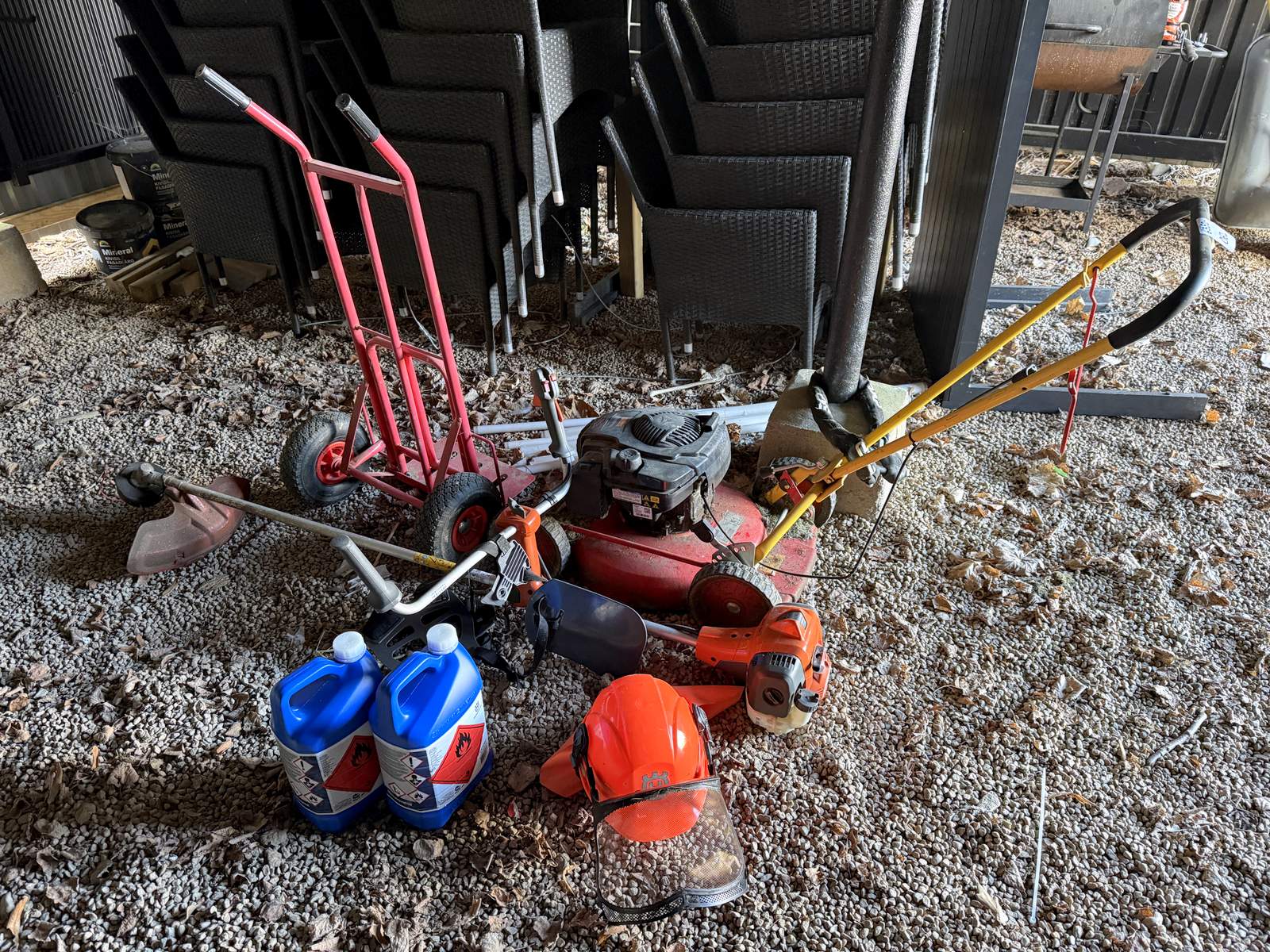 Gräsklippare, grästrimmer, mm