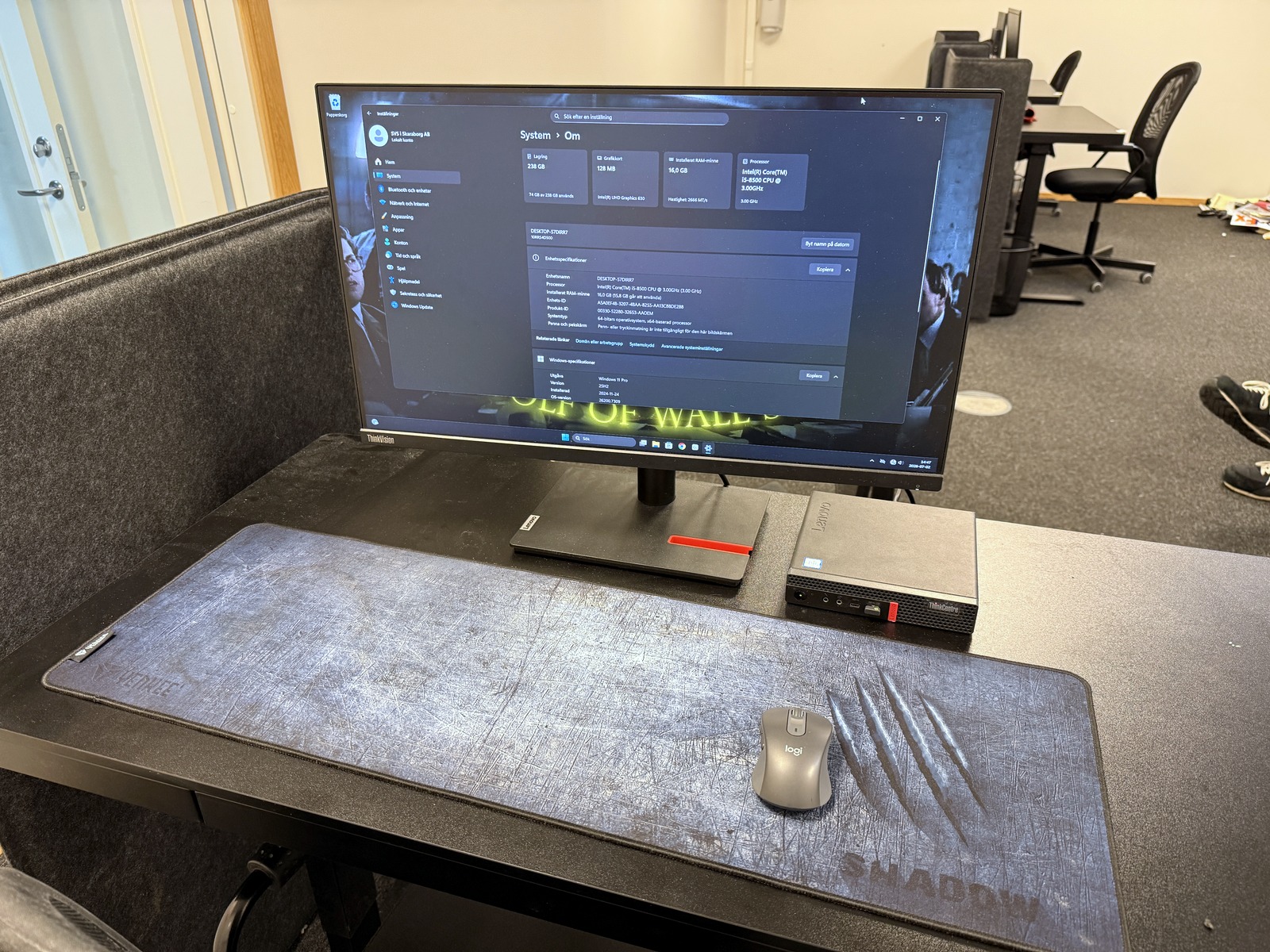 Dator Lenovo + skärm
