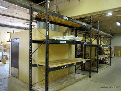 3st sektioner pallställ