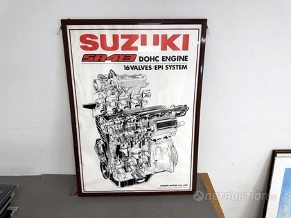 Suzuki SA413 DOHC, poster Suzuki SA413 DOHC, poster