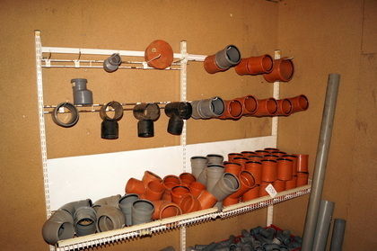 avloppsrördelar stort parti