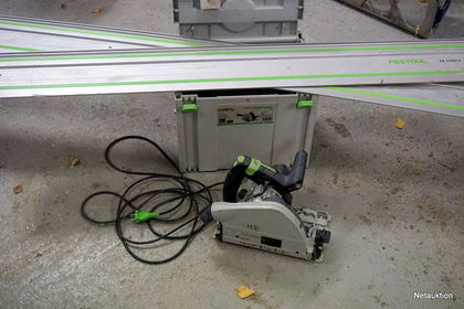 Festool sänksåg + styrskenor