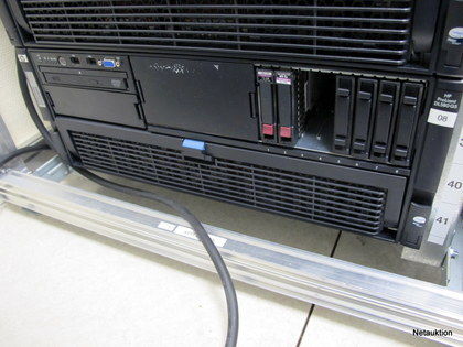 1st server, HP DL 580 G5