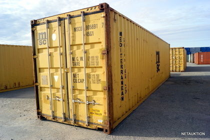 Container 40 fot, HC, (MSCU905691)