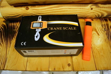 Kranvåg 500kg + kniv 