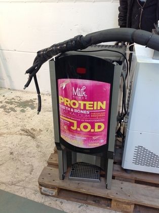 Juiceautomat, mjölkautomat, delar av läsktapp