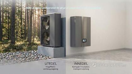 Luft/Vatten värmepump 19kw R32/Split+Hydrobox Luft/Vatten värmepump 19kw R32/Split+Hydrobox