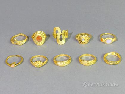 Ringar i silver, 39st