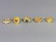 Ringar i silver, 10st