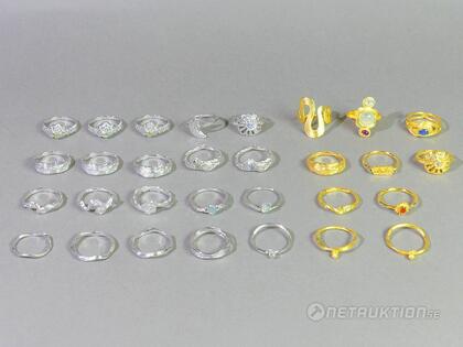 Ringar i silver, 28st