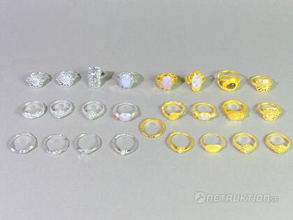 Ringar i silver, 30st Ringar i silver, 30st