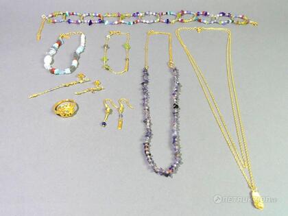blandade smycken i silver, 8st blandade smycken i silver, 8st