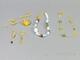 blandade smycken i silver, 8st