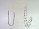 blandade smycken i silver, 8st