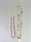 blandade smycken i silver, 8st
