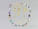 blandade smycken i silver, 8st