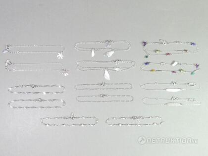 Armband i silver, 27st Armband i silver, 27st