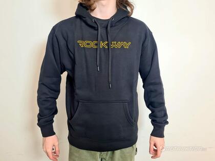 Svarta hoodies 10st, Rockway strl XL