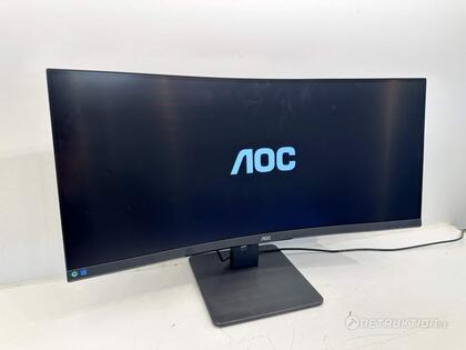 Datorskärm AOC 34" välvd, 3440x1440 100Hz