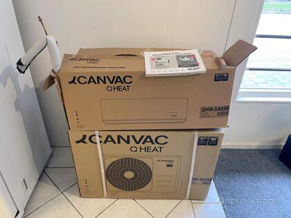 Luftvärmepump Canvaq