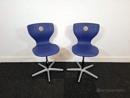 Stolar Panton, blå, 2st