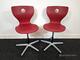Stolar Panton, röd, 2st