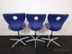 Stolar Panton, blå, 3st