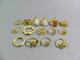 Ringar i silver 12st, strl 45