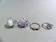 Ringar i silver 12st, strl 49