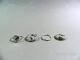 Ringar i silver 18st, strl 55