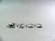 Ringar i silver 18st, strl 55