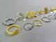 Ringar i silver, 10 st