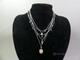 Halsband i silver, 5 st