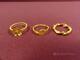 Ringar i silver, 10 st