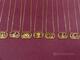 Halsband i silver, 9 st