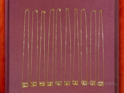 Halsband i silver, 10 st