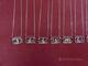 Halsband i silver, 10 st